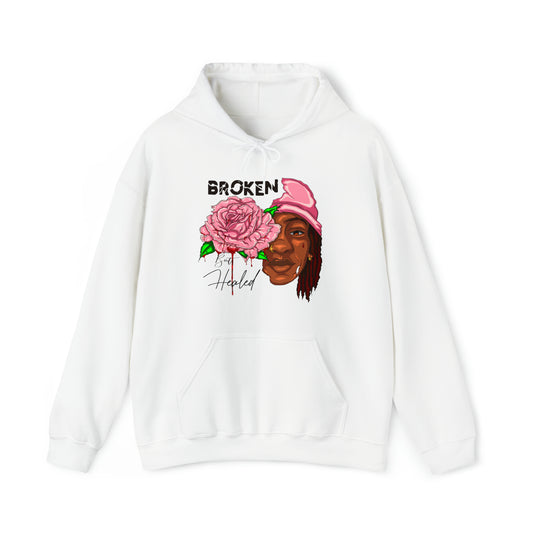 Broken But Healed Unisex Heavy Blend™ Hooded Sweatshirt